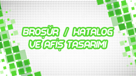 katalog, afiş ve broşür tasarımları hazırlarım