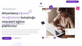 Ders.tv - Landing Page ve Backend