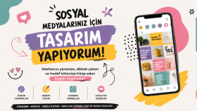 sosyal medyan için tasarım yaparım