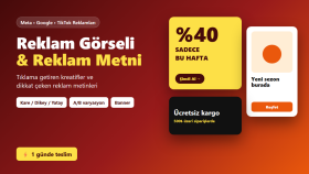 tıklama getiren reklam görseli ve reklam metni hazırlarım