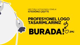 her türden logo ihtiyaçlarınız için tasarımlar yapabilirim