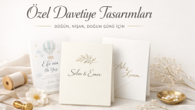 hayalinizi alır, davetiyenizi tasarlarım