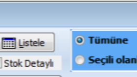 Sipariş Aktarım