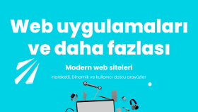 anahtar teslim web uygulamalarınızı yapabilirim