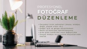 ürün görsellerinizi gerçekçi fotoğraf çekimi gibi düzenlerim