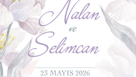 Nalan&Selimcan Çiftimizin Davetiyesi