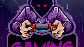 Maskot-Karakter Logo