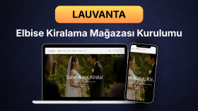 Shopify - Elbise Kiralama Mağazası