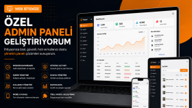 size özel admin paneli yapabilirim