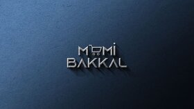 "Mami Bakkal" adına yapılan logomuz.