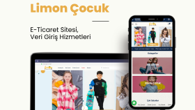 Limon Çocuk Profesyonel E-Ticaret Sitesi