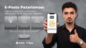 e-ticaret markalarına e-posta pazarlama sistemi kuruyorum