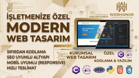 Webhonor: Kurumsal Siteler ve Dinamik Web Yazılımları