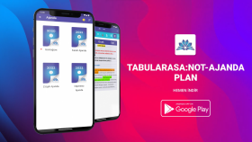 "Tabularsa: Not-Ajanda-Plan" Mobil Uygulaması