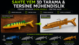 Sahte Yem 3D Tarama ve Tersine Mühendislik