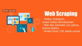 web sitelerden python ile veri çekebilirim