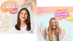web sitenizdeki öne çıkarmalar için banner tasarlarım