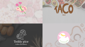 Kurumsal minimal yaratıcı logo tasarımı