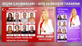 Seçim Çalışmaları İçin Afiş Tasarımı