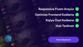 fivem tasarımınızı profesyonel bir şekilde kodlarım
