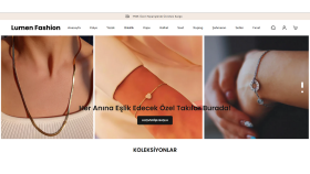 Lumen Fashion - Shopiyf Takı Mağazası Tasarımı