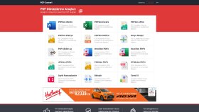 PdfToConvert Web Sitesi Tasarımı