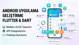 Flutter&Dart Android Mobil Uygulama