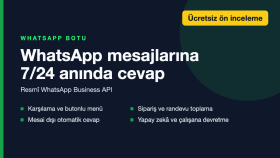 WhatsApp Sipariş Botu - Restoran Demosu (Resmî API)