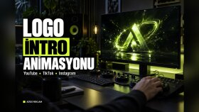 markanız ve youtube kanalınız için logo intro hazırlarım
