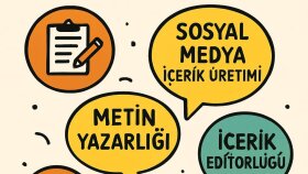 metin yazarlığı yaparım