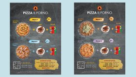 Pizza Il Forno El İlanı Tasarımı