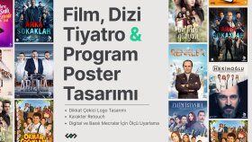 Film Dizi Program ve Tiyatro Afiş Tasarımı