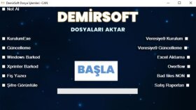 DemirSoft Dosya Aktarım Uygulaması
