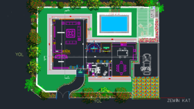 autocad çizim