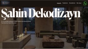 Şahin Dekodizayn Kurumsal Web Sitesi Tasarımı