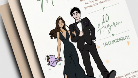 davetiyeniz için sizin illustrasyonunuzu çizebilirim