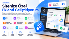 sitenize özel eklenti yazarım