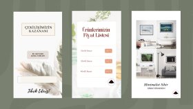Lava Görsel İçin Story ve Mockup Tasarımları