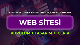 kişisel veya kurumsal web sitesi kurulumu yapabilirim