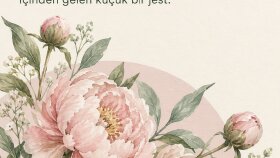 VERA: botanik suluboya ile üç çiçek postu