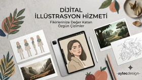 size özel dijital illüstrasyon yaparım