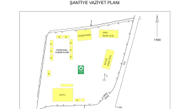 Şantiye Yerleşim Planı | Fonksiyonel ve Verimli Tasarım