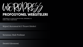 kişisel ve kurumsal websitelerinizi yaparım