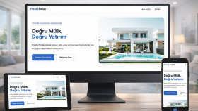 Kurumsal Emlak Sitesi Tasarımı