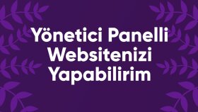 yönetici panelli web yazılımı yapabilirim
