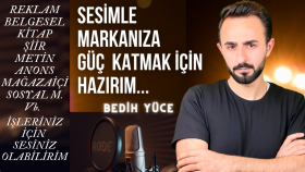 profesyonel olarak  seslendirme yapıyorum