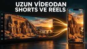 Uzun Videodan Dikey Shorts ve Reels Kesimi