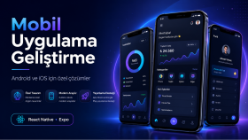 Android ve iOS mobil uygulama geliştiririm