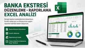 banka ekstrelerinizi düzenler ve raporlarım