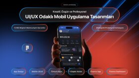 mobil uygulama odaklı arayüzler tasarlayabilirim